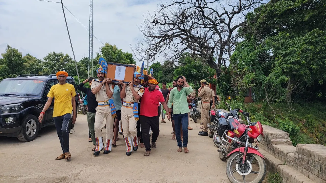 CRPF JAWAN SUNIL KUMAR PANDEY  