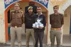 बलिया पुलिस ने गांजा के साथ एक को दबोचा, हेरोइन भी बरामद