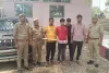 Ballia Police News : फर्जी नंबर प्लेट लगी स्कार्पियो के साथ चार गिरफ्तार, बिजली तार समेत ट्रक बरामद