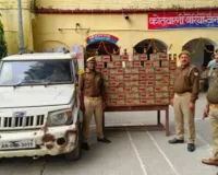 बलिया पुलिस ने पकड़ी शराब की दो बड़ी खेप, दो गिरफ्तार ; 6 पर मुकदमा