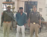 बलिया पुलिस को मिली सफलता, संगीन धाराओं में वांछित युवक गिरफ्तार