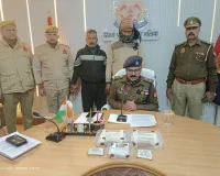 बलिया पुलिस को मिली बड़ी सफलता, 1.40 करोड़ की हेरोइन के साथ दो युवक गिरफ्तार