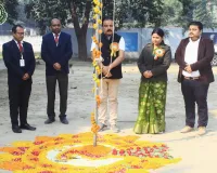 उत्साह और देशभक्ति की भावना के साथ राधाकृष्ण एकेडमी में मनाया गया Republic Day