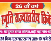 Ballia में 23 जनवरी को शुरू होगी शिव कुमार सिंह स्मृति राज्य स्तरीय क्रिकेट प्रतियोगिता