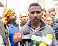 बलिया ब्लाइंड मर्डर केस : मां-बाप का शव देख फफक पड़ा फौजी बेटा, चिता को मुखाग्नि देते वक्त कांपे हाथ