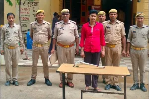 एक्शनमोड में बलिया पुलिस : देशी तमंचा और कारतूस के साथ युवक गिरफ्तार