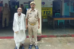 73 वर्षीय वारन्टी को बलिया पुलिस ने किया गिरफ्तार