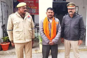 बलिया पुलिस को मिली सफलता, वारण्टी को गिरफ्तार