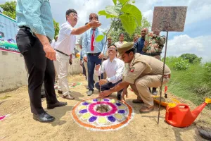 बलिया में हुआ 40.40 लाख पौधों का रोपण