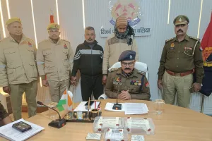 बलिया पुलिस को मिली बड़ी सफलता, 1.40 करोड़ की हेरोइन के साथ दो युवक गिरफ्तार